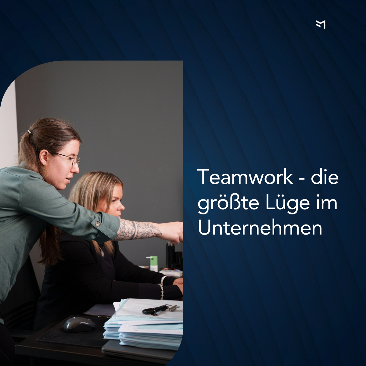 Vorschaubild für Teamwork - die größte Lüge im Unternehmen